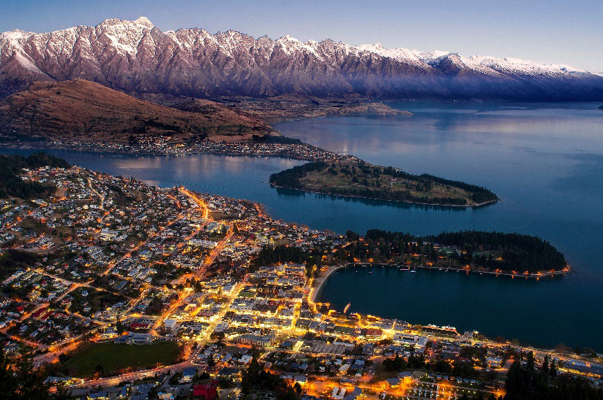 Queenstown in winter